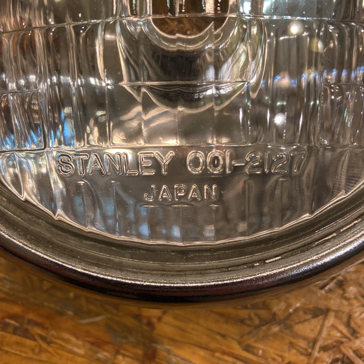 ホンダ 純正 モンキー ヘッドライト レンズ 刻印：STANLEY 001-2127