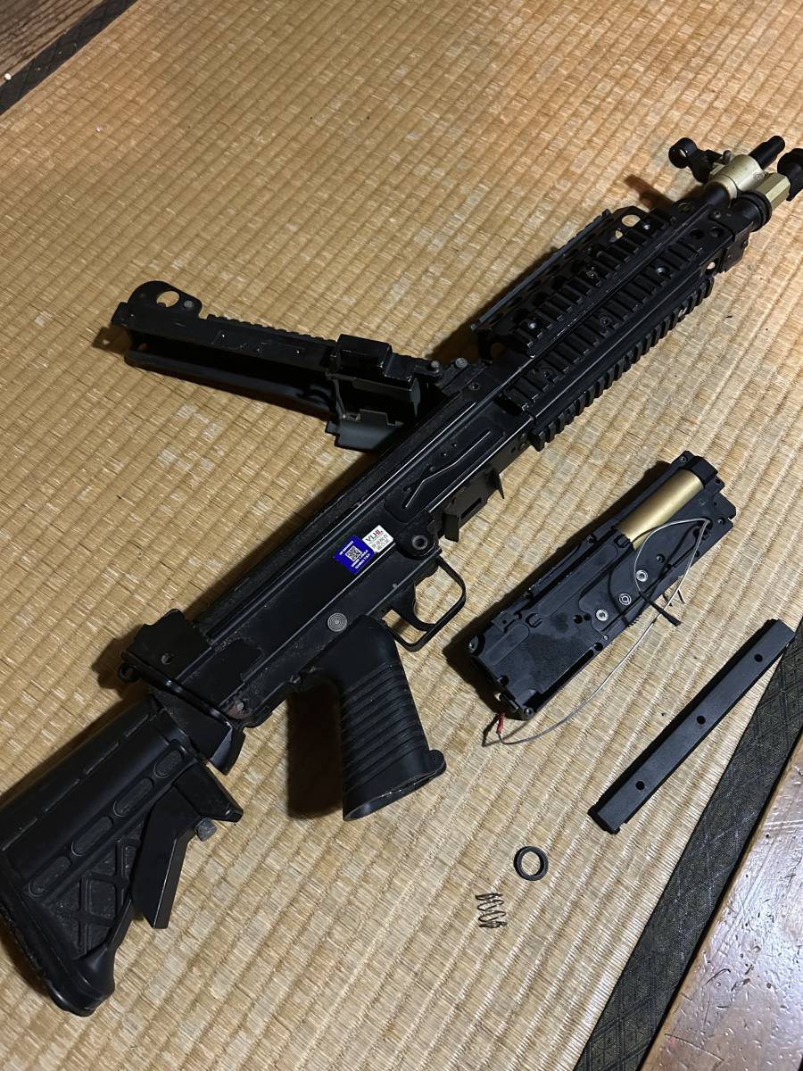 M249ミニミ 5.56㎜ 200連ボックスマガジン ブラック 実物 入手困難