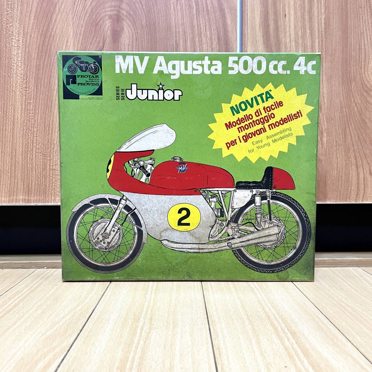 未組立】PROTAR MV Agusta 500CC 4C 1/9 プロター MVアグスタ バイク