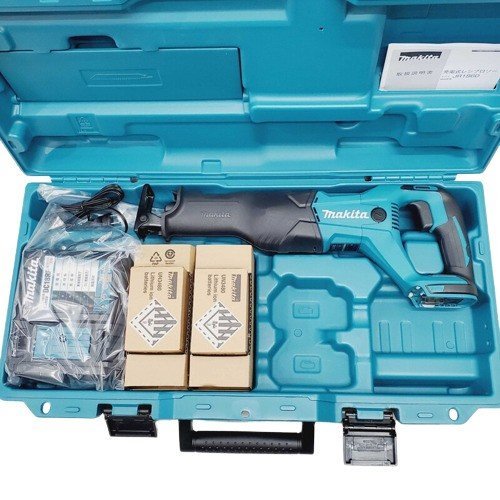 makita マキタ 充電式 レシプロソー JR186DRGX 未使用品 バッテリー2点 充電器 ケース 取説 フルセット I2305K96