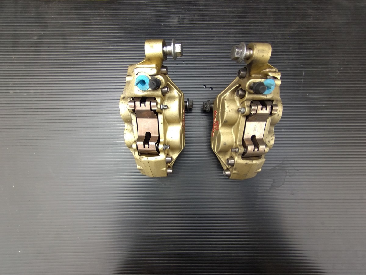 ヤマハ Brembo ブレーキキャリパーセット ゴールド TRX850 ブレンボ