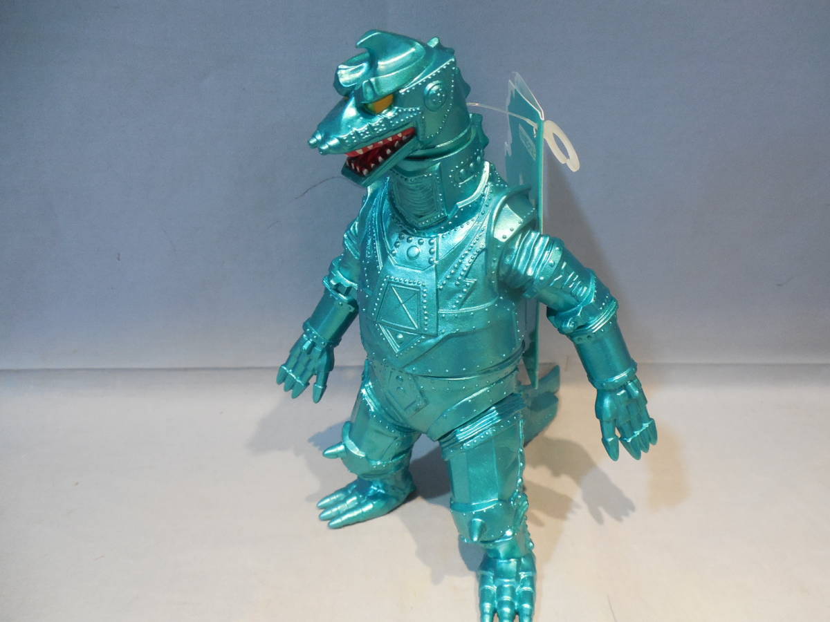 ソフビ ゴジラストア限定 メカゴジラ・メタリックグリーン ソフビ