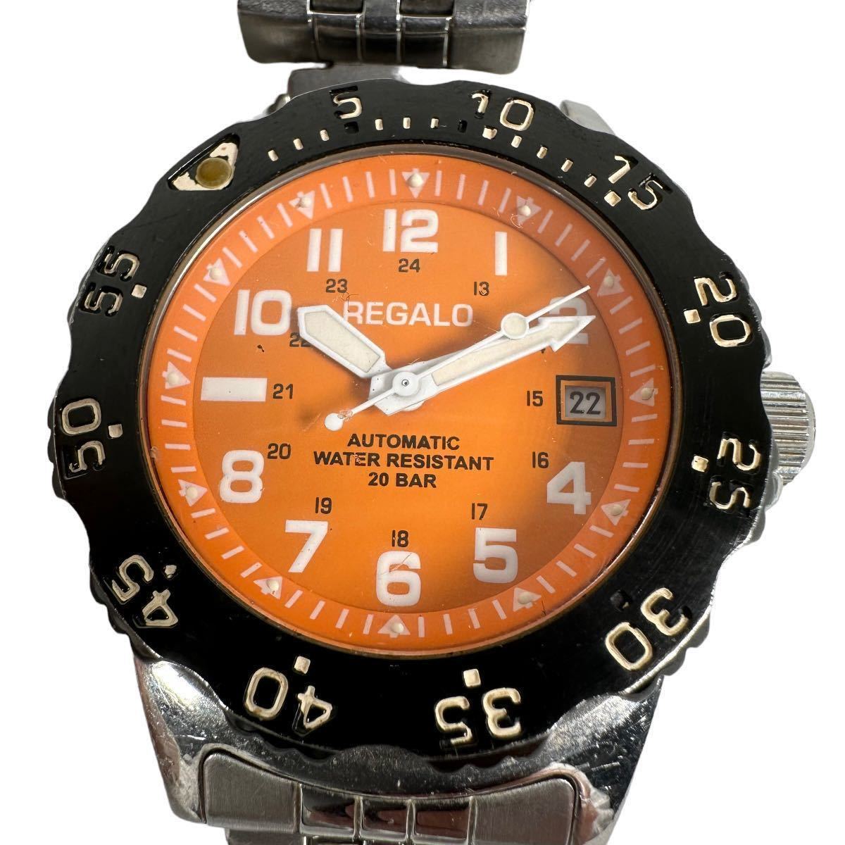 REGALO AUTOMATIC WATER RESISTANT 20 BAR レガロ オートマチック 自動 