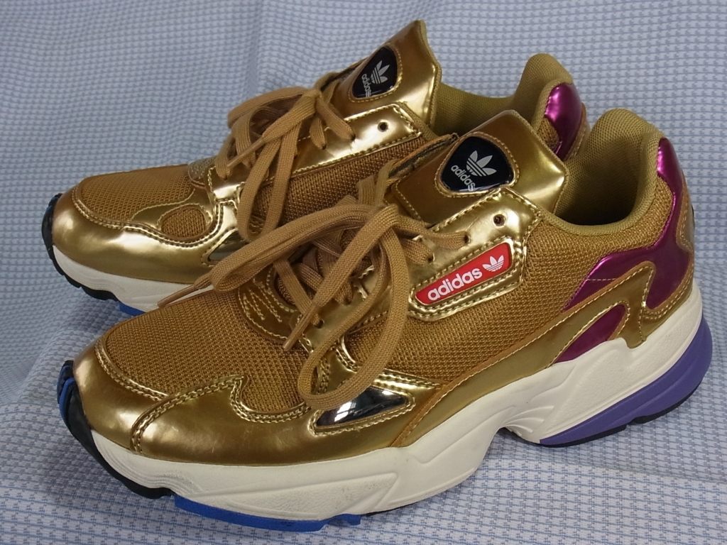 adidas アディダス ファルコン FALCON★ゴールドメット CG6247★レディース スニーカー★24cm