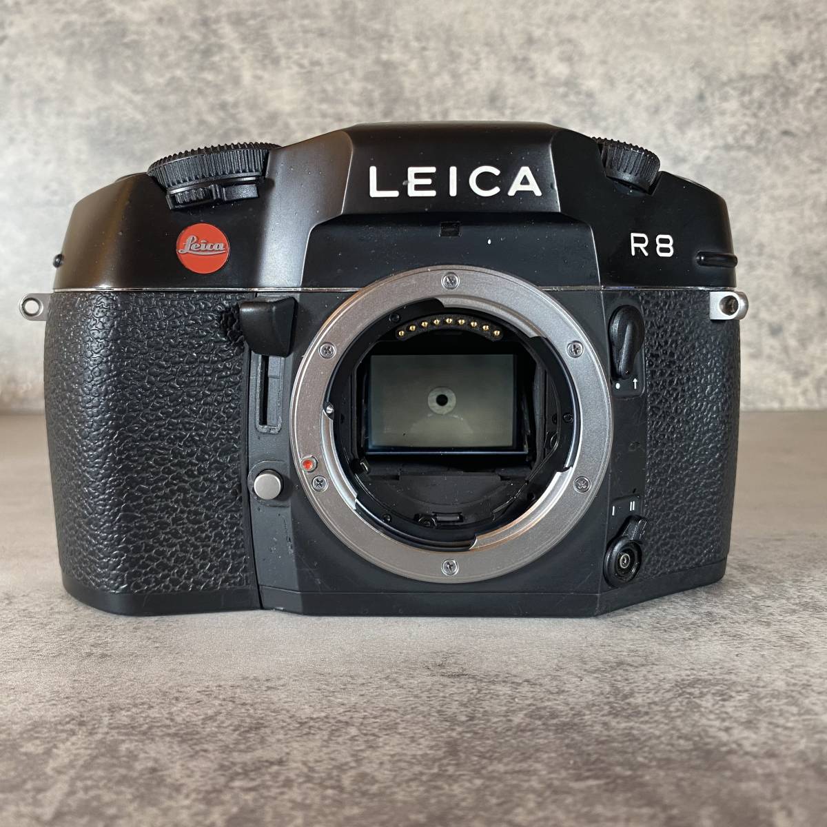 美品　ライカR8シルバー　プラスチックケース付 美品 ライカR8シルバー プラスチックケース付