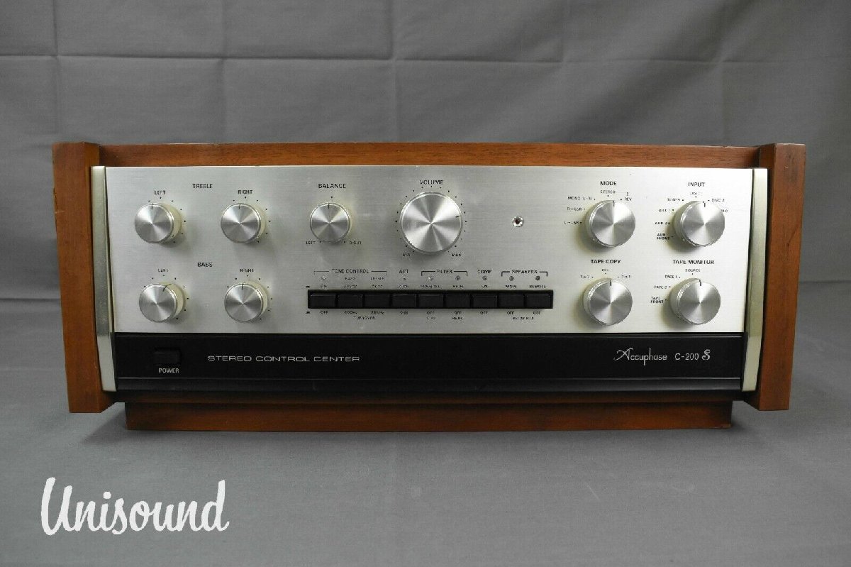 アキュフェーズ Accuphase プリアンプ C-200 C-200S | 広島の