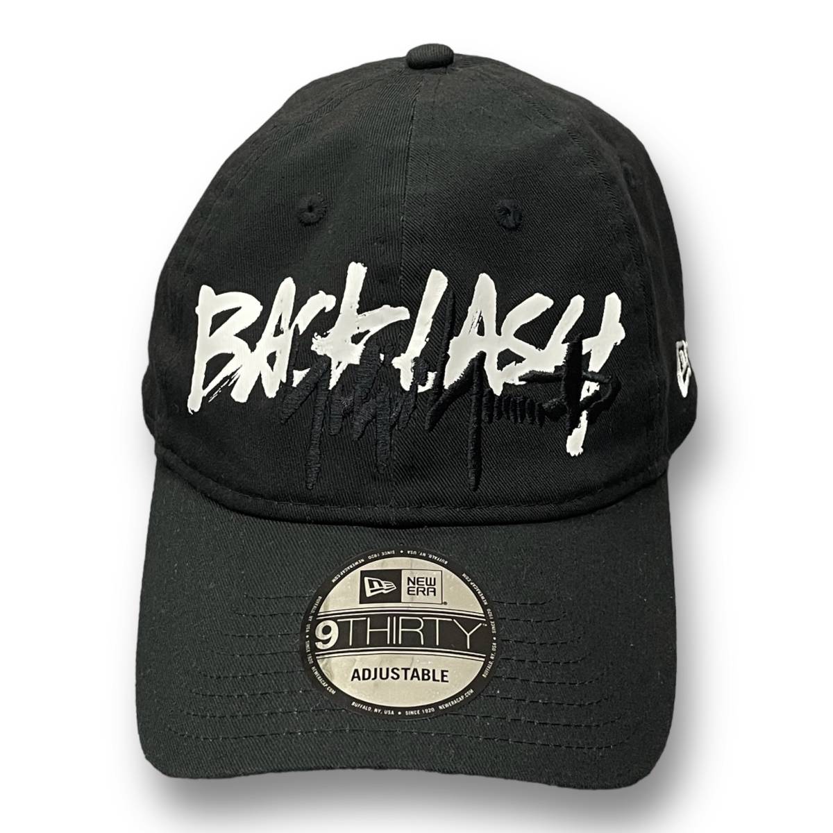 ● ISAMUKATAYAMA BACKLASH Yohji Yamamoto NEWERA TRIPLE NAME CAP コラボ キャップ ヨウジヤマモト バックラッシュ ニューエラ