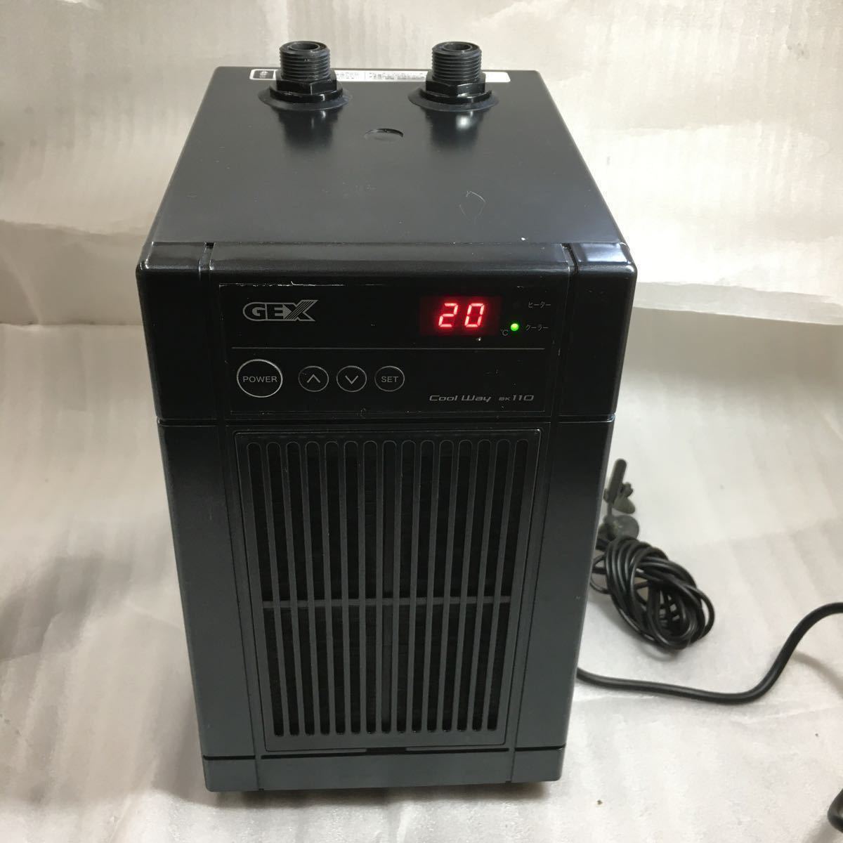【中古】GEX クールウェイ BK110 観賞魚用クーラー【完動美品】 中古GEX クールウェイ BK110 観賞魚用クーラー完動美品 GEX ジェックス