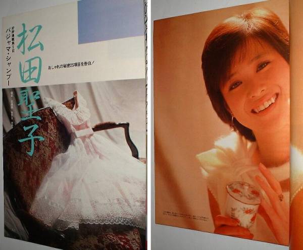 Cancam 1984 1 松田聖子 別冊付録cancamモデルbook付き三浦智子 Cancam 売買されたオークション情報 Yahooの商品情報をアーカイブ公開 オークファン Aucfan Com