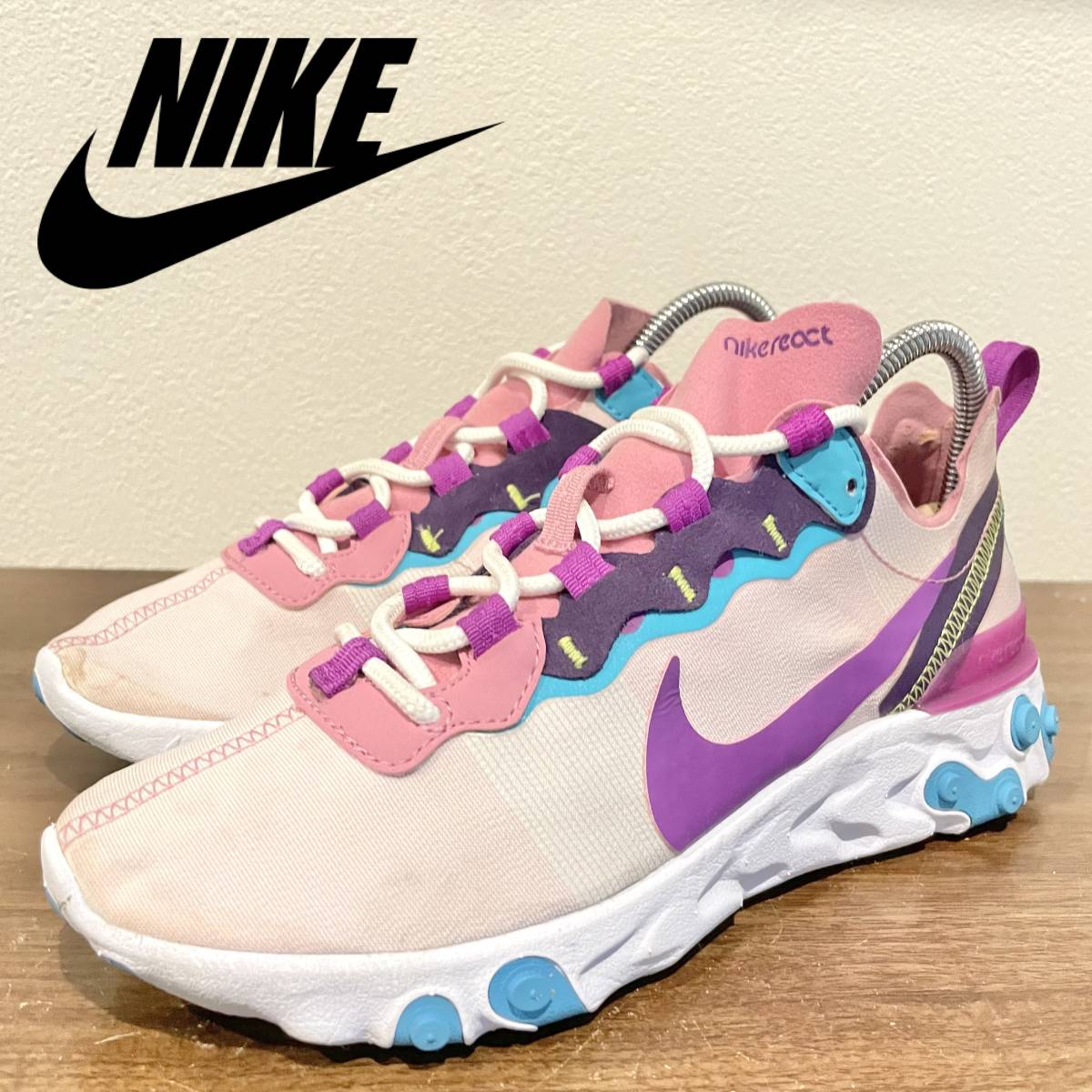 NIKE REACT ELEMENT 55 ナイキ リアクト エレメント レディース 