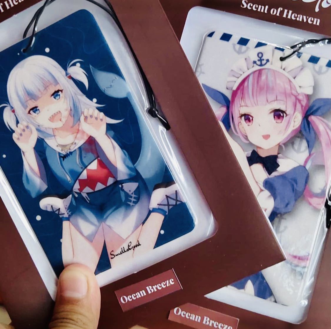 collectibles)ホロライブ ラプラスダークネス 防水アニメステッカー 