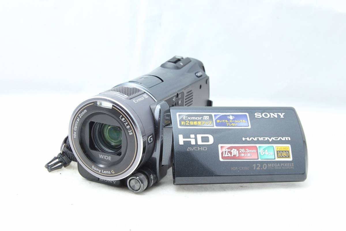 値下げ〇SONY ソニー HDR-CX550V 元箱付 美品♪ 【公式通販】