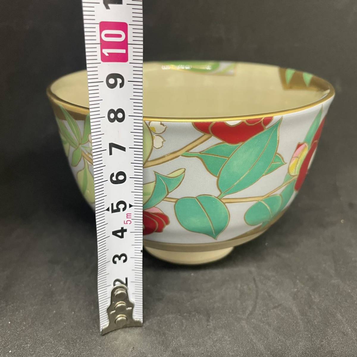 抹茶茶碗コレクション御所の花十二ヶ月桑野むつ子11個扇ゆずはSTAR