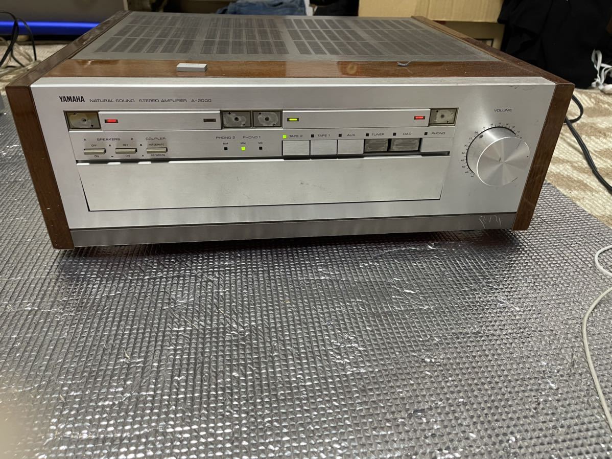 YAMAHA ヤマハ プリメインアンプ NATURAL SOUND STEREO AMPLIFIER A