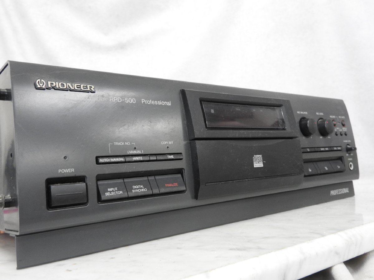 ☆ PIONEER パイオニア RPD-500 CDレコーダー　☆ジャンク☆