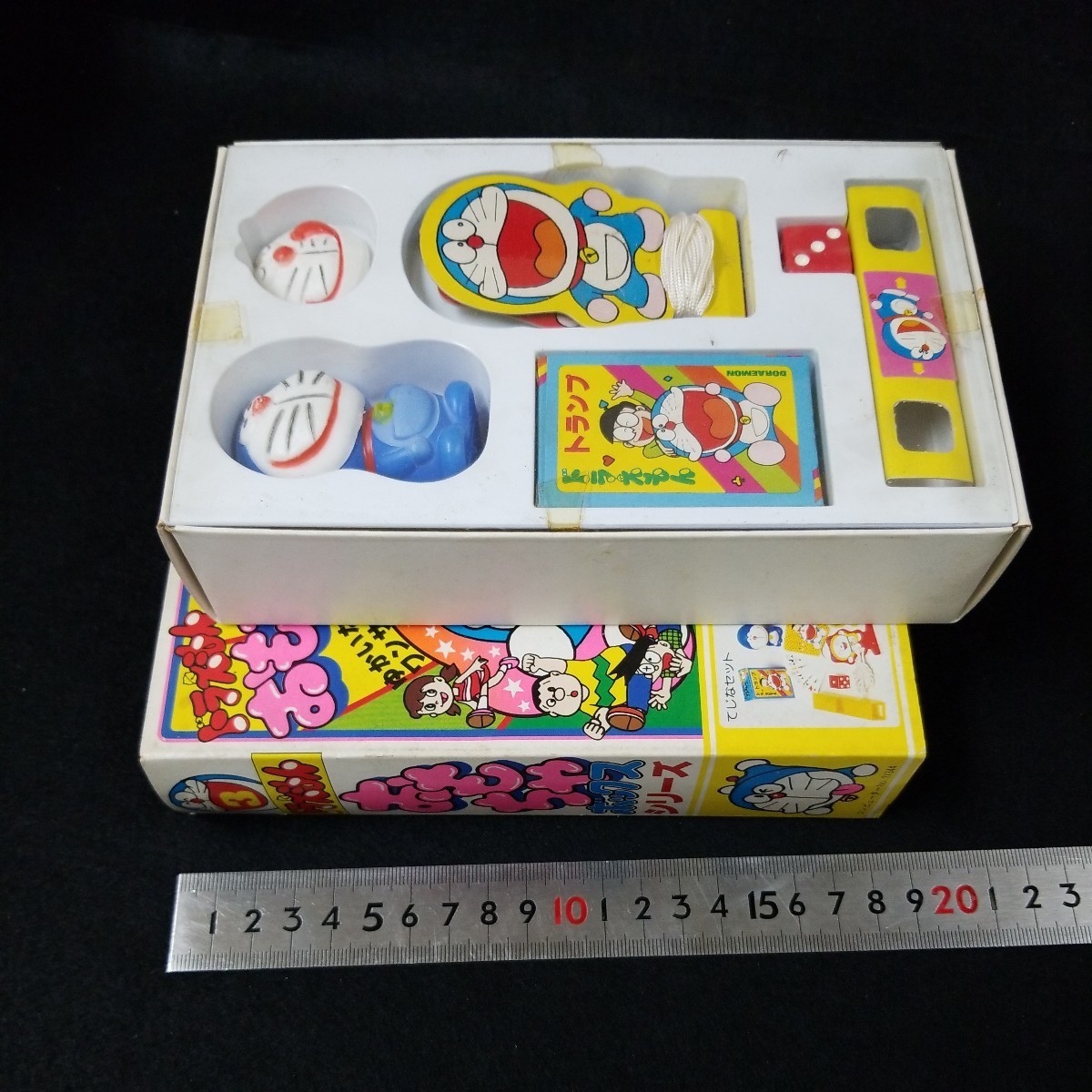 デッドストック ポピー ドラえもん おもちゃボックス 当時物 顔変わり 