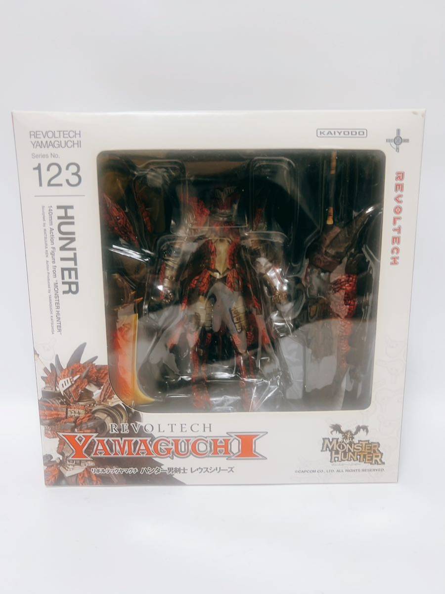 大人気，定番 リボルテックヤマグチ No.123 ハンター男剣士 レウス(モンスターハンター)｜売買されたオークション情報、yahooの商品情報をアーカイブ公開 - オークファン モンスターハンター