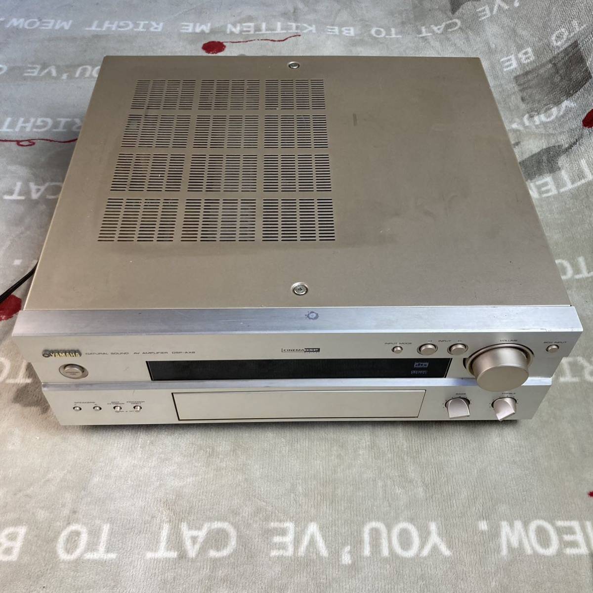 YAMAHA 動作未確認 YAMAHA NATURAL SOUND STEREO PRE-AMPLIFIER CX-1 