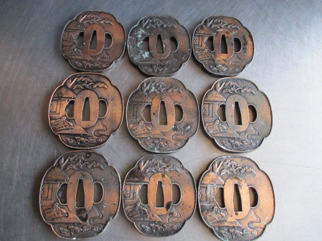 刀装具 鍔 9点 53