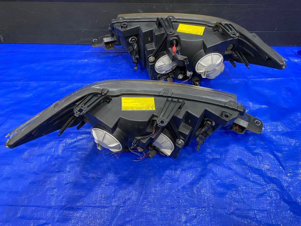 中古三菱デリカD5 CV5W 純正ヘッドライト, ヘッドランプ 左右セット