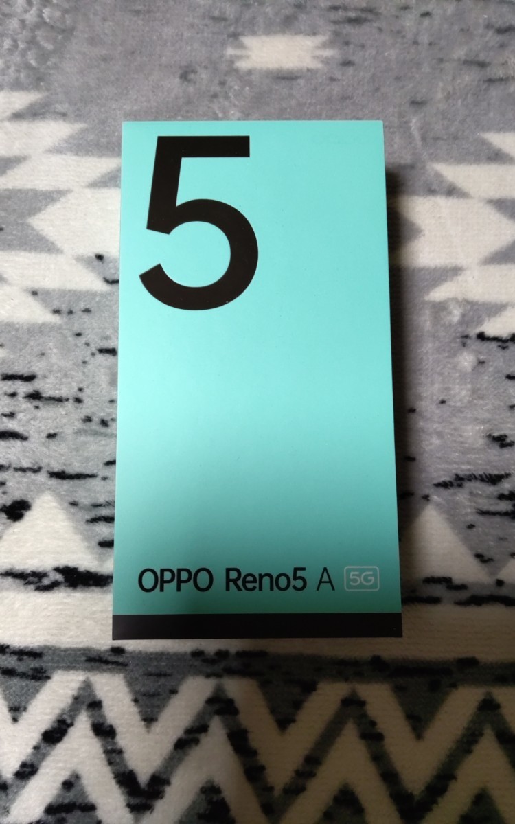 OPPO Reno 5A simフリー　シルバーブラック