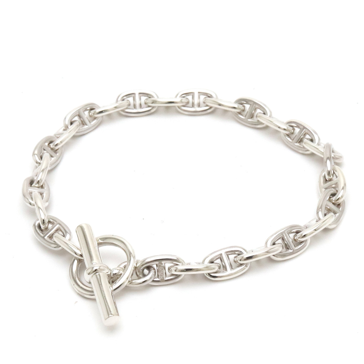 お買い得，大得価 仕上げ済 HERMES エルメス シェーヌダンクル PPM 26コマ ブレスレット SV925 Ag925(ブレスレット)｜売買されたオークション情報、yahooの商品情報をアーカイブ公開 - オークファン その他