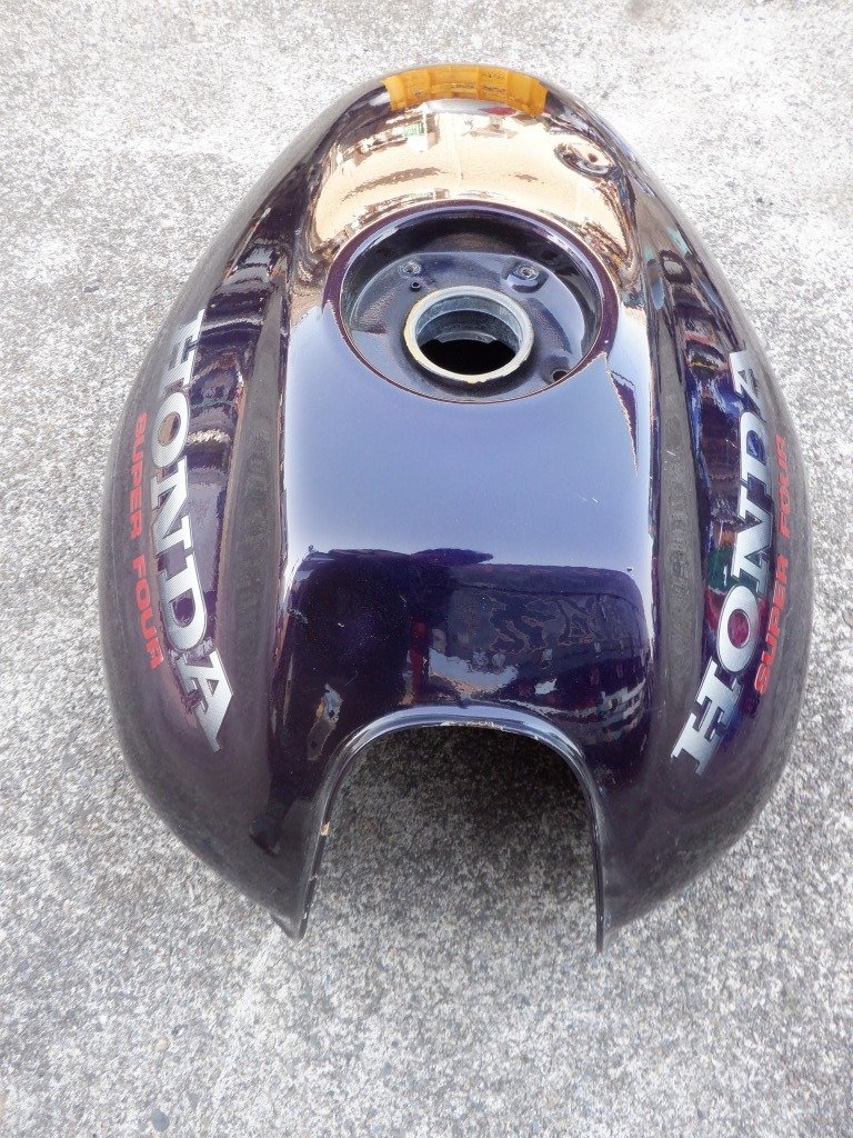 CB400SF NC31 純正燃料タンク 紫 目立つ凹み無し！(ホンダ用)｜売買