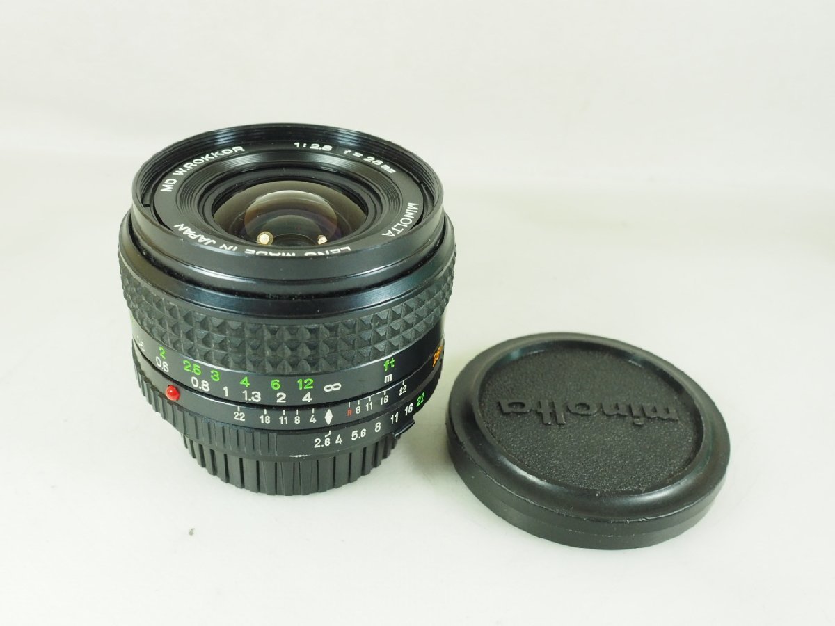 B305070☆美品★ミノルタ MD W.ROKKOR 28mm F2.8