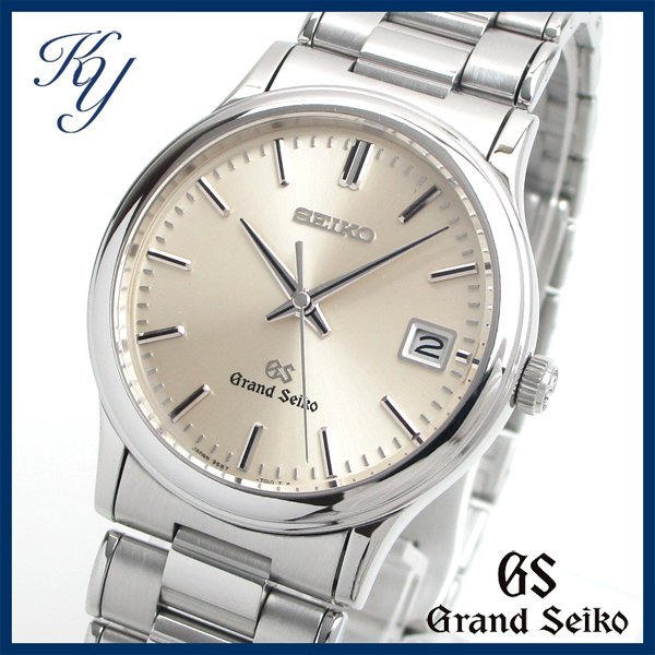 1円～ 3ヶ月保証付き 磨き済み 美品 本物 人気 Grand Seiko グランドセイコー 9587-7010 シルバー メンズ 時計