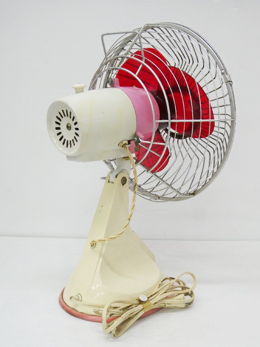 昭和レトロ☆松下電器産業☆ナショナル扇風機☆F-20FZ☆赤い羽根