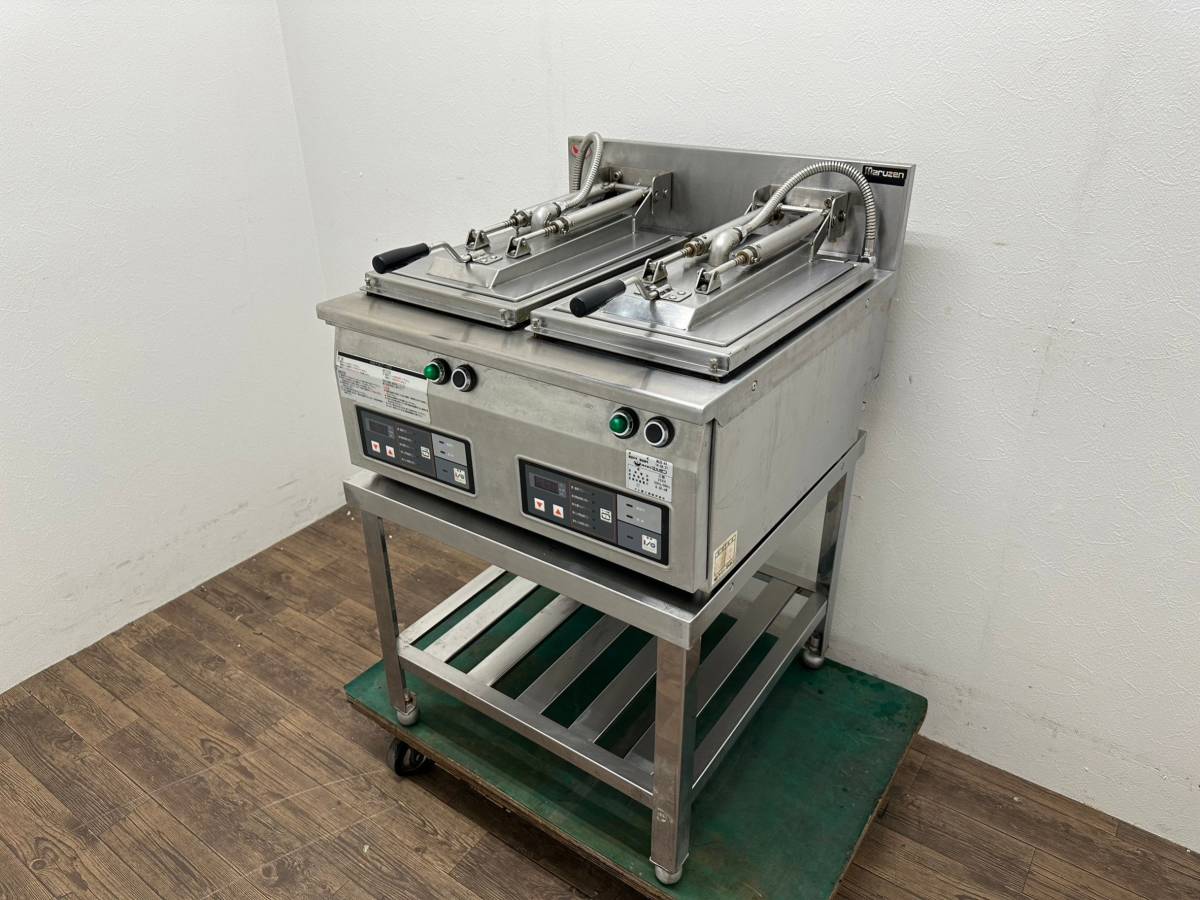 マルゼン MARUZEN 業務用 電気自動餃子焼き機 三相200V 