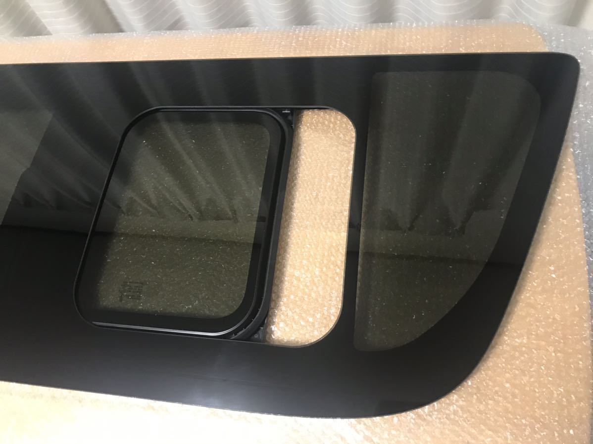 ハイエース バン 6型新車外し スライドガラス プライバシーガラス 