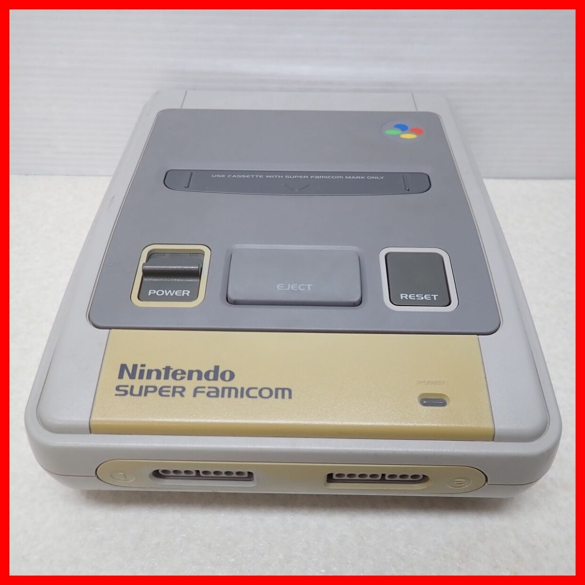 ◇動作品 SFC スーファミ 本体 SHVC-001 箱説付 + クロノ・トリガー 等