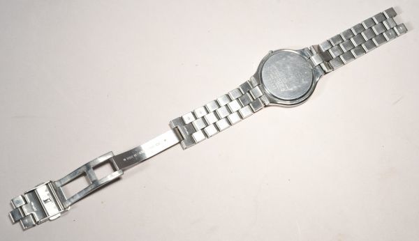 100円 SEIKO Dolce 腕時計 稼働品 8J41-0A10 メンズ クォーツ シルバー