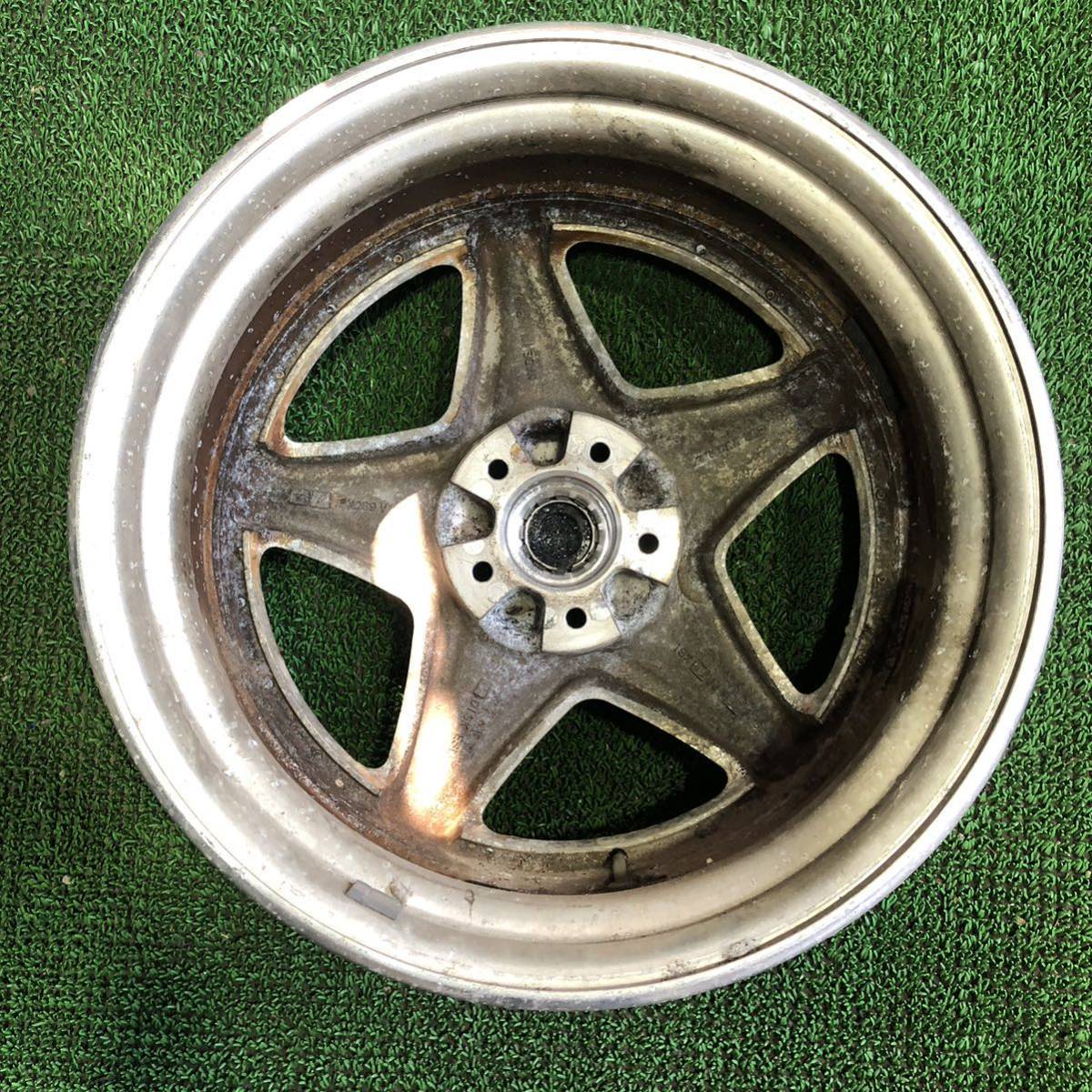 AC411-305 WORK Euro line 18インチ 8.5J（F）9.5J（R）5穴 114.3 +38 
