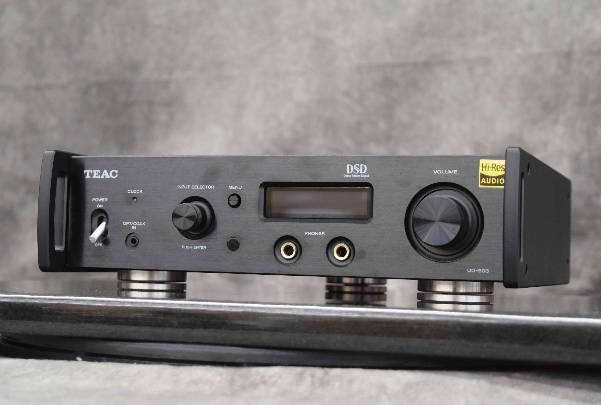 F☆TEAC UD-503 ティアック D/Aコンバータ ヘッドホンアンプ ☆中古