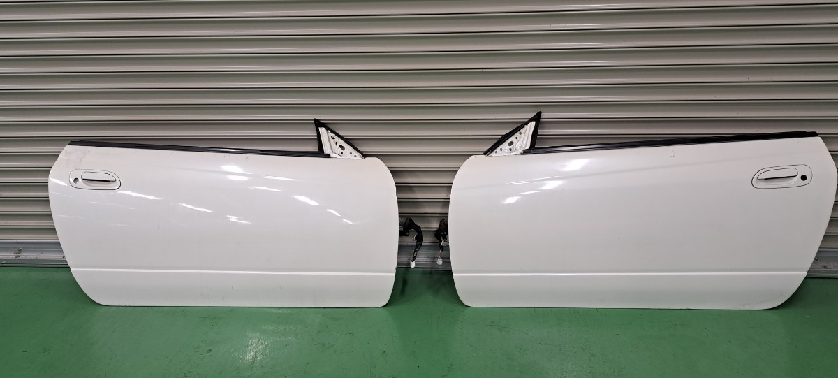 S15シルビア 超軽量FRPドア 左右セット パワーウインド&ガラス