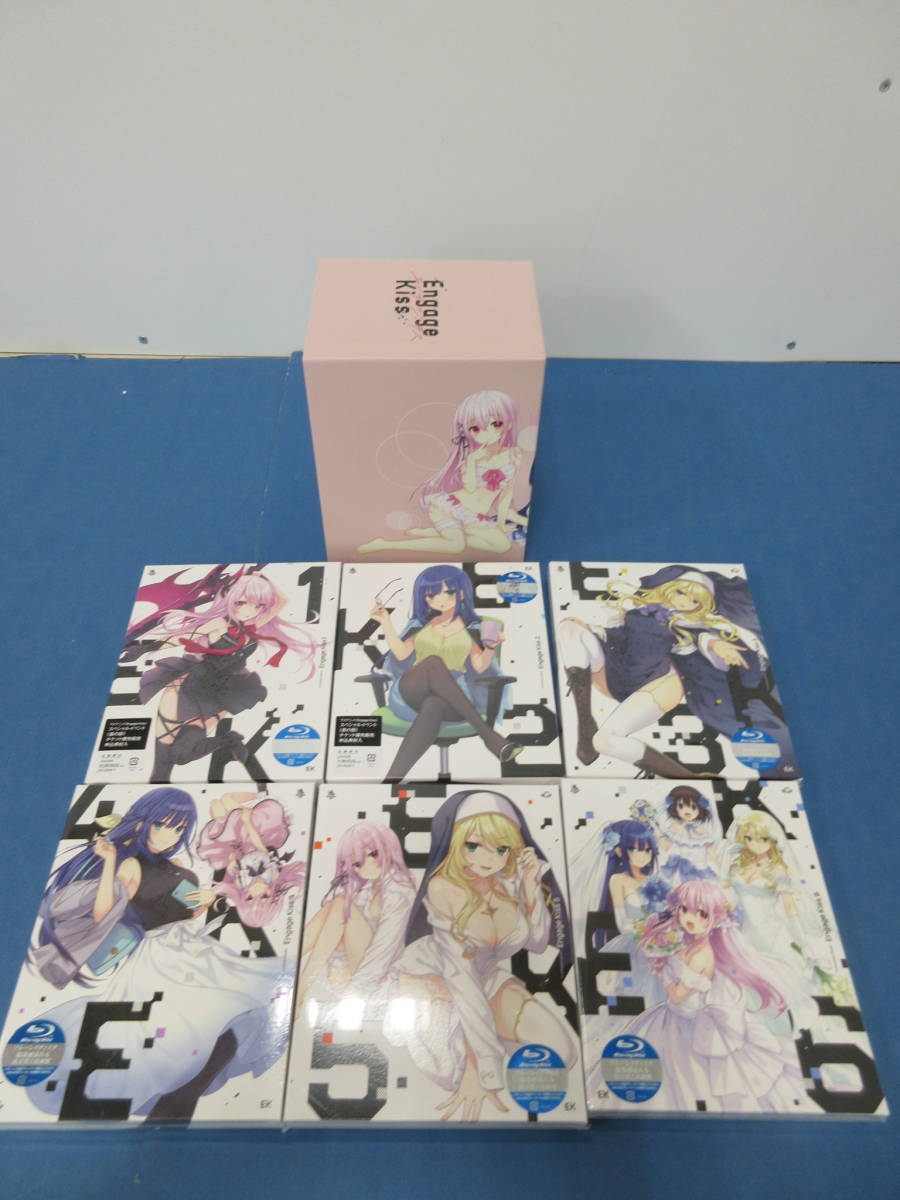 024)未開封 Engage Kiss エンゲージキス Blu-ray 完全生産限定版 全6巻 