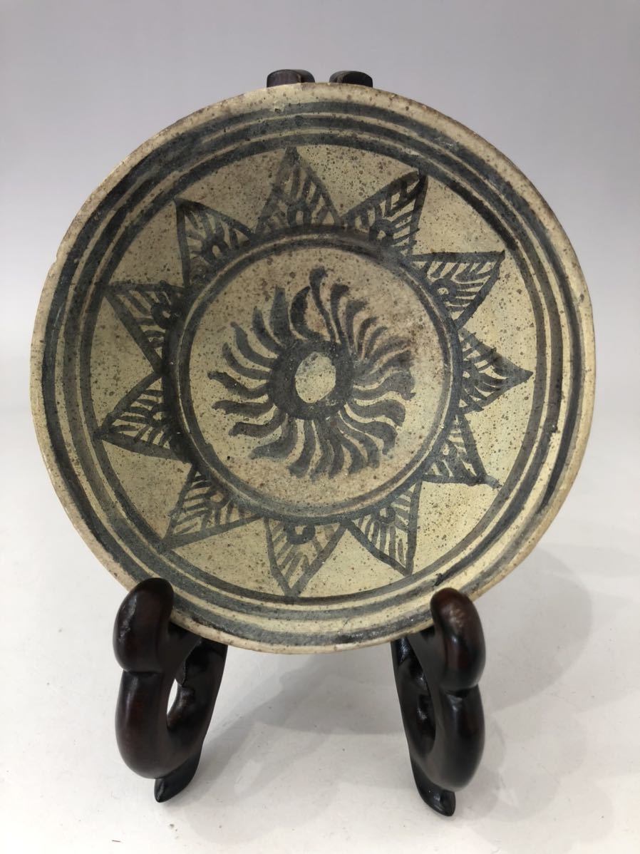 磁州窯 鉄絵 宋 中国古美術 一対 碗 茶碗 時代物 古玩 工芸品 中国