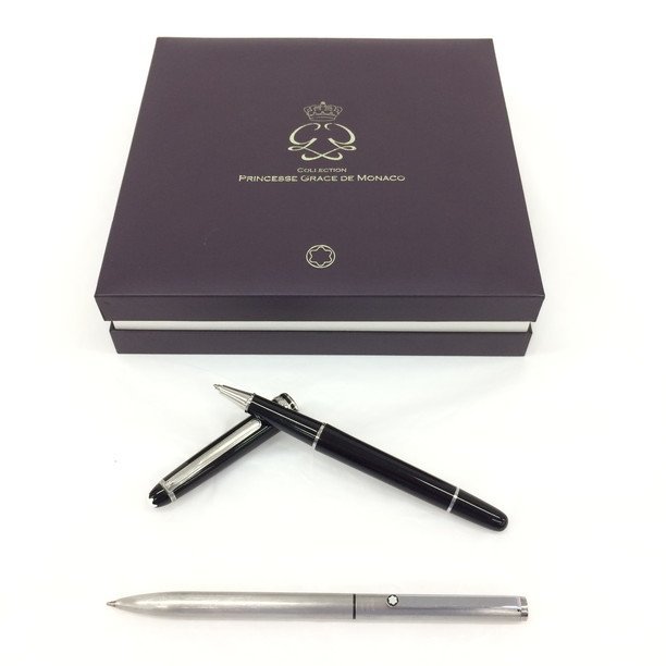 Montblancモンブラン 万年筆、ボールペン 2点セット ケース付き