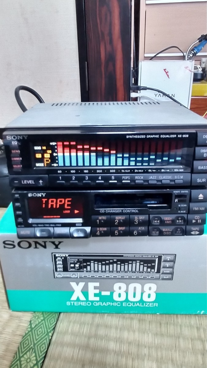 ソニーグラフィックイコライザー　XE-808 中古動作品