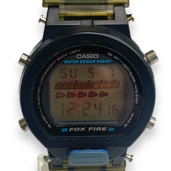 □中古・稼働品・訳あり CASIO カシオ G-SHOCK DW-6620-2 FOX FIRE