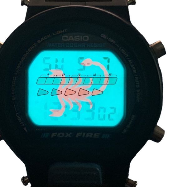 □中古・稼働品・訳あり CASIO カシオ G-SHOCK DW-6620-2 FOX FIRE
