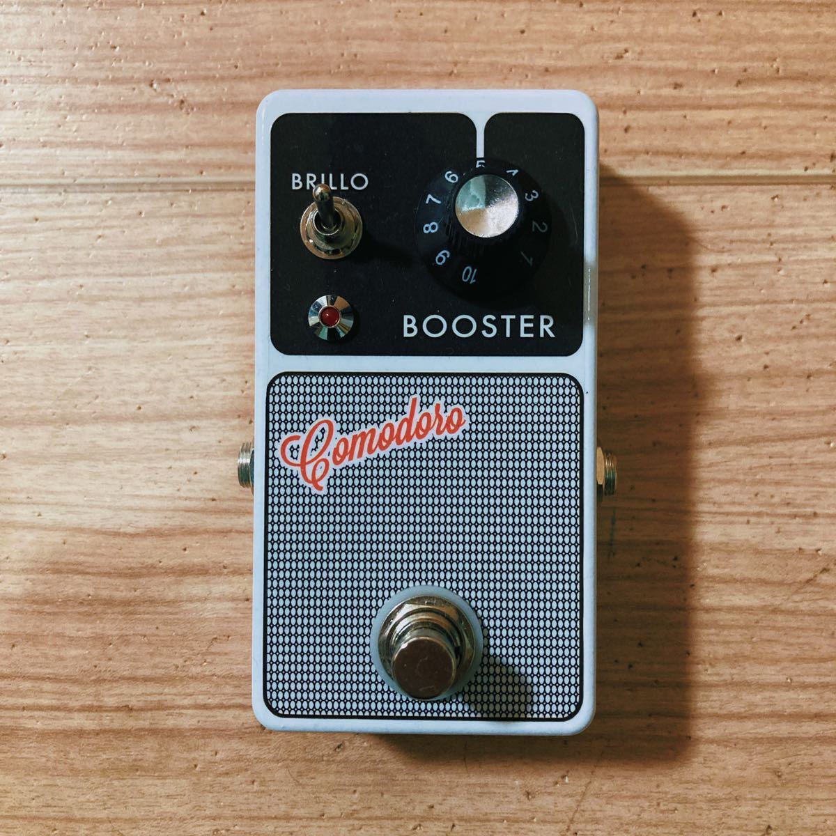 新古 ディスクリートブースター Comodoro BOOSTER スペイン ブティックペダル ブースター オーバードライブ ep ac