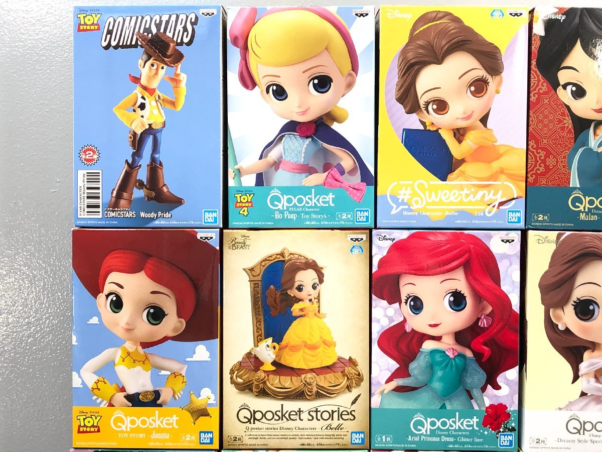 ◇現状品 ディズニー ツイステ プライズ Qposket フィギュア 各種 おまとめ エルサ/白雪姫/ティンカーベル/オラフ など 同梱不可 1スタ