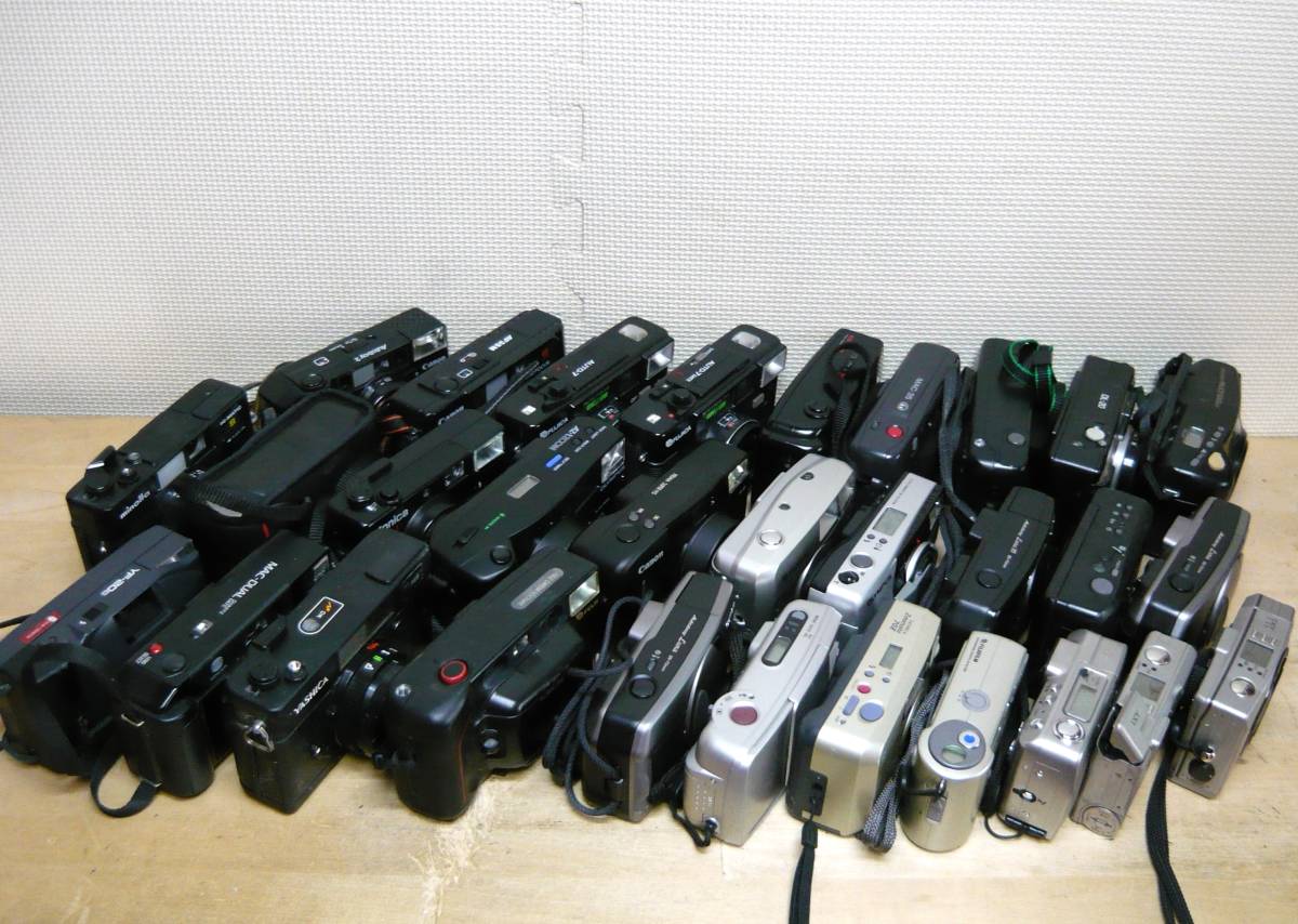 まとめて ３０台★コンパクトカメラなど●いろいろ◆Canon・MINOLTA・FUJIなど●①