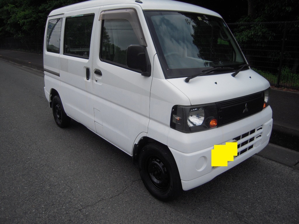 福岡発 箱バン 三菱 ミニキャブバン 車検令和6年8月付き 軽バン 4