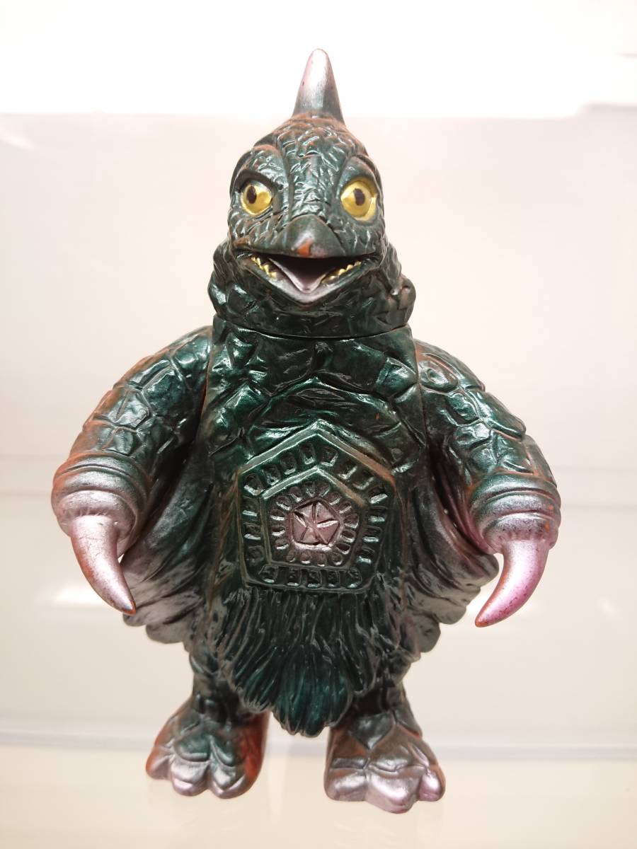 ベムスター　キングザウルス　昭和ソフビ 当時物 】 ポピー キングザウルスシリーズ 足型怪獣 ベムスター ソフビ