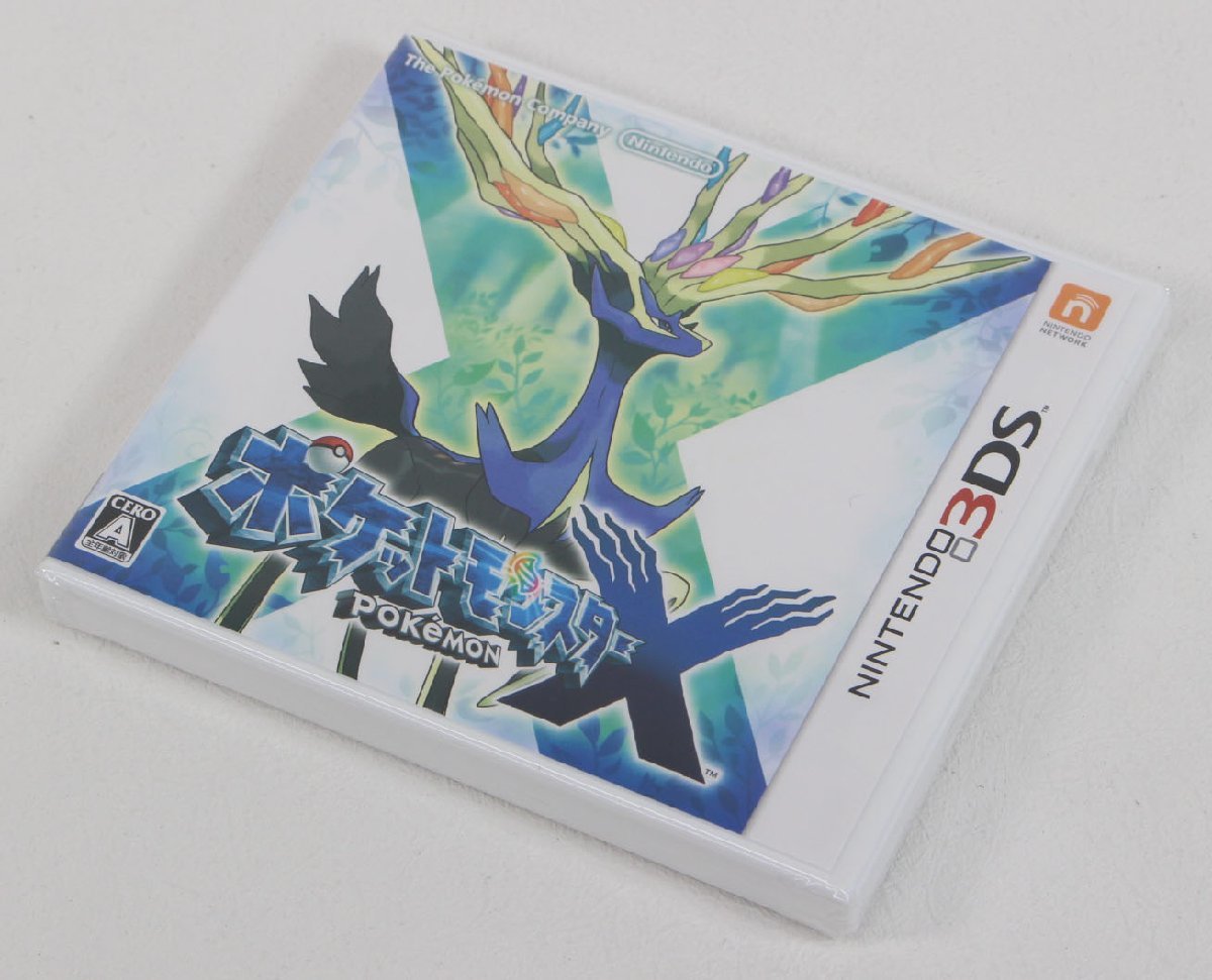 ポケットモンスター 3DS ソフト 4点セット 箱あり ◇未開封品◇ Nintendo 任天堂 3DSソフト ポケットモンスターX