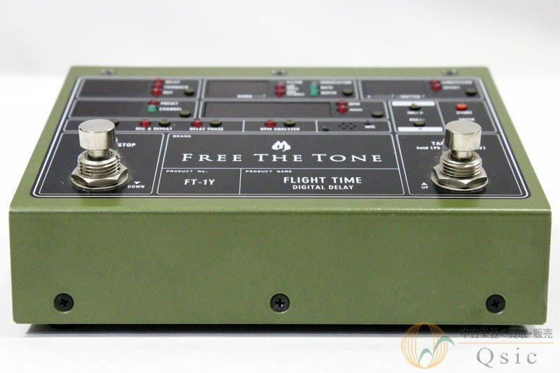 良品] Free The Tone FLIGHT TIME FT-1Y デジタルディレイ 革新的な